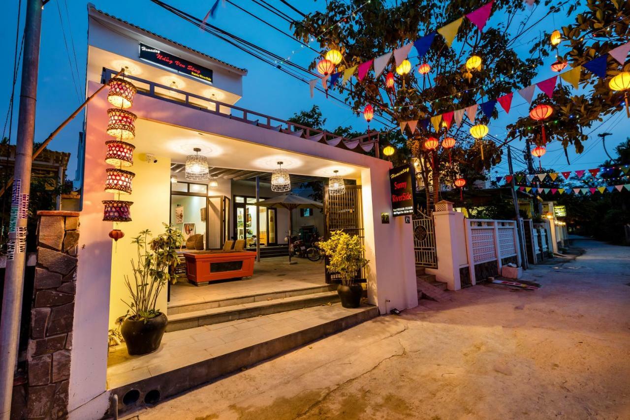 Sunny Riverside Homestay Хойан Экстерьер фото